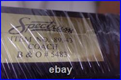 Spectrum HO Heavyweight 4 car Passenger set B&O 89044, 89341, 89343, 89346