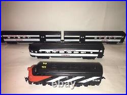 TYCO CANADIAN NATIONAL 3 CAR PASSENGER CAR F 7 DIESEL SET TESTED LUBED RUNS OBs