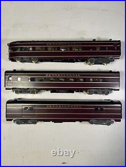 Tenshodo Pennsylvania Streamlined Passenger Car Set Ho Scale