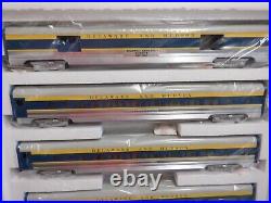 Trains Weaver Gold Ed Scale Aluminum 5-Car Passenger Set Painted New