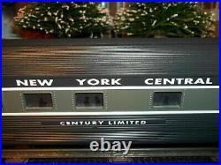 Trains williams new york central 72' streamliner 2 car passenger set