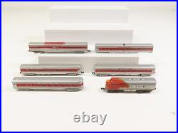 Trix N Scale Santa Fe Diesel Loco & 5 Car Passenger Set LN 8910 Trix N Scale Santa Fe Diesel Loco & 5 Car Passenger Set LN 8910