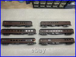 VINTAGE AHM Rivarossi HO Scale Pennsylvania PRR Heavyweight Passenger Car Set