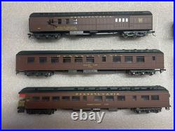 VINTAGE AHM Rivarossi HO Scale Pennsylvania PRR Heavyweight Passenger Car Set