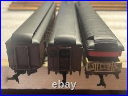 VINTAGE AHM Rivarossi HO Scale Pennsylvania PRR Heavyweight Passenger Car Set