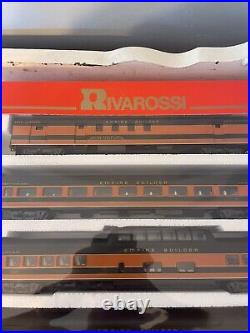 VINTAGE RIVAROSSI 6945 HO Scale GREAT NORTHERN 1930s Passenger Car Set B NIB