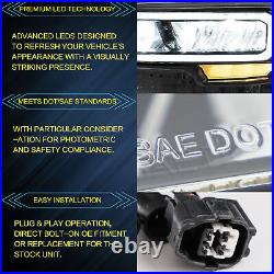 VLAND For Toyota Tacoma 2016-2021 Full LED Headlight WithDRL Sequential Turn Lamps