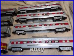 Vintage American Flyer Santa Fe The Chief Passenger Set 5683RH ABA & 5 Cars NICE