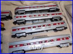Vintage American Flyer Santa Fe The Chief Passenger Set 5683RH ABA & 5 Cars NICE