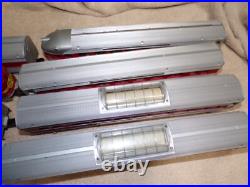 Vintage American Flyer Santa Fe The Chief Passenger Set 5683RH ABA & 5 Cars NICE