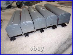 Vintage American Flyer Santa Fe The Chief Passenger Set 5683RH ABA & 5 Cars NICE