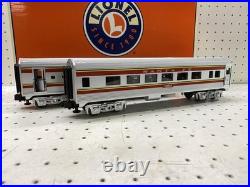 Vintage Lionel Santa Fe Streamliner Passenger O Gauge 2 Pack 6-39059 Silver