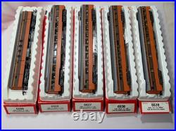 Vintage NOS Rivarossi 1930's Hiawatha Passenger Set HO Never Handled #6635-6639