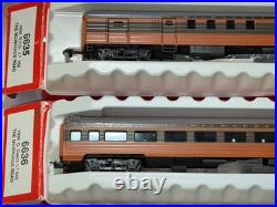 Vintage NOS Rivarossi 1930's Hiawatha Passenger Set HO Never Handled #6635-6639