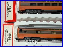 Vintage NOS Rivarossi 1930's Hiawatha Passenger Set HO Never Handled #6635-6639