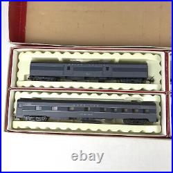 Vintage RIVAROSSI HO 2677 UNION PACIFIC Passenger Cars 4-Car Set 1979