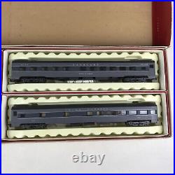 Vintage RIVAROSSI HO 2677 UNION PACIFIC Passenger Cars 4-Car Set 1979