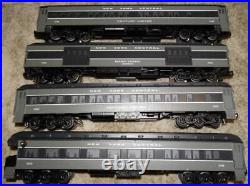 WILLIAMS 72' SCALE NYC PASSENGER CARS SET of 4, PULLMAN, OBSERVATION, BAGGAGE 43358