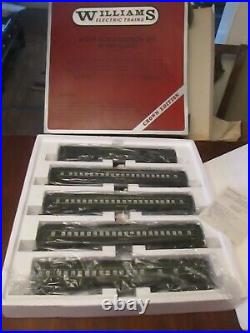 WILLIAMS O Gauge Reading Company Crown Edition Madison Passenger 5-Car Set