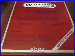 WILLIAMS O Gauge Reading Company Crown Edition Madison Passenger 5-Car Set