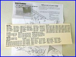 Walthers #932-9001 through 932-9008 HO Santa Fe Super Chief 8 Car Passenger Set
