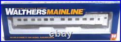 Walthers HO Mainline 85' Pennsylvania 4 CAR Passenger Set Coach Sleeper Baggage