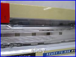 Walthers HO Santa Fe El Capitan Plated Aluminum Hi-Level Passenger Car Set NOS