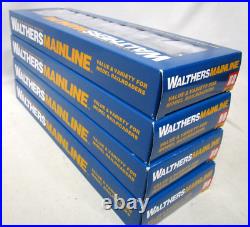 Walthers HO Scale SR Southern Railway 85' Budd Passenger Car Set of 4 NOS