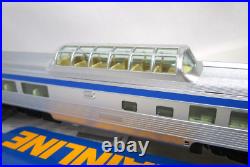 Walthers HO Scale VIA Canada Budd 85' Passenger Car Set Dome Observation NOS