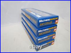 Walthers HO Scale VIA Canada Budd 85' Passenger Car Set Dome Observation NOS