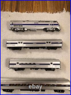Walthers Ho 1990's Amtrak Passenger Car Set