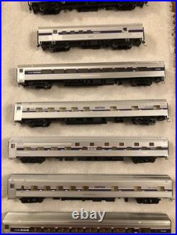 Walthers Ho 1990's Amtrak Passenger Car Set