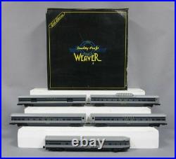 Weaver 1220 Wabash Alumunum 5-Car Passenger Set EX/Box