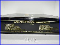 Weaver CPR Canadian Pacific 20 Aluminum 5 Car Passenger Set Used O Gauge CP