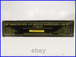 Weaver G1132-L Northern Pacific 2-Tone 5 Car Passenger Set LN