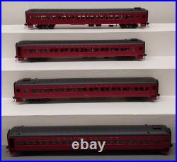 Weaver G1234S O Scale Lehigh Valley 4 Car Passenger Set (2-Rail)/Box