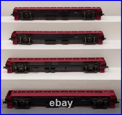 Weaver G1234S O Scale Lehigh Valley 4 Car Passenger Set (2-Rail)/Box