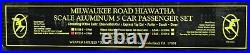 Weaver Milwaukee Road Hiawatha Smo 20+ Alum 5-Car Passenger Set O-Scale 2-Rail