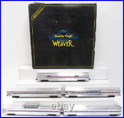 Weaver O-Gauge Aluminum Amtrak 5-Car Passenger Set (3-Rail) EX/Box