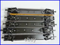 Weaver O Scale 3 Rail Union Pacific Yellow Aluminum 5 Car Passenger Set