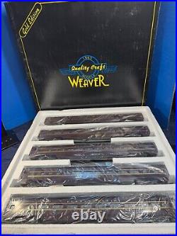 Weaver Pennsylvania 20 Streamlined Aluminum 5-Car Passenger Set
