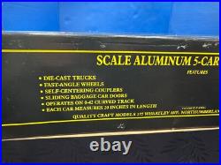 Weaver Pennsylvania 20 Streamlined Aluminum 5-Car Passenger Set