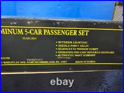 Weaver Pennsylvania 20 Streamlined Aluminum 5-Car Passenger Set