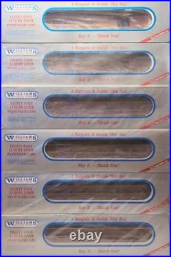 William 6 Car 21 Passenger Set Pennsylvania LL805 80' Luxury Liner