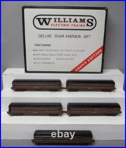 Williams 2501 Pennsylvania 60 Foot Madison 5-Car Passenger Set EX/Box Williams 2501 Pennsylvania 60 Foot Madison 5-Car Passenger Set EX/Box
