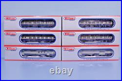 Williams (2540-2545) Baltimore & Ohio 72' Heavyweight 6 Car Passenger Set