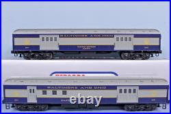 Williams (2540-2545) Baltimore & Ohio 72' Heavyweight 6 Car Passenger Set