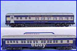 Williams (2540-2545) Baltimore & Ohio 72' Heavyweight 6 Car Passenger Set