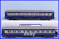 Williams (2540-2545) Baltimore & Ohio 72' Heavyweight 6 Car Passenger Set