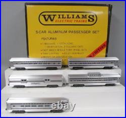 Williams 2601 Pennsylvania Railroad Aluminum Passenger Cars (Set of 5) LN/Box